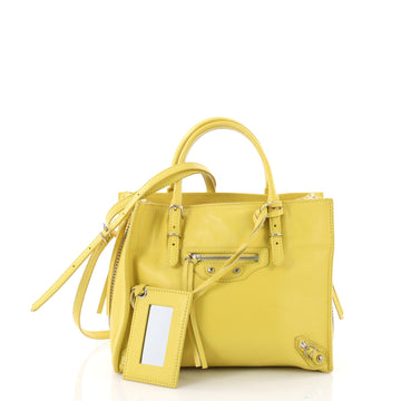 Balenciaga Papier A4 Zip Around Classic Studs Handbag Leather Mini 2680701