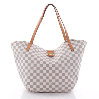 Louis Vuitton Salina Handbag Damier GM White 2682301