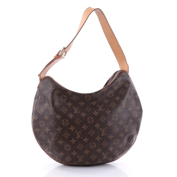 Louis Vuitton Croissant Handbag Monogram Canvas GM Brown 2683601