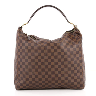 Louis Vuitton Portobello Handbag Damier GM Brown 2684701