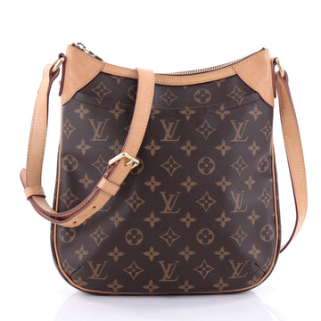 Louis Vuitton Odeon Handbag Monogram Canvas PM Brown 2685902