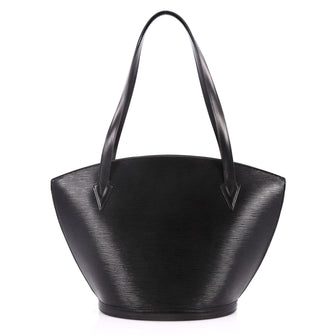 Louis Vuitton Saint Jacques Handbag Epi Leather GM Black 2686902