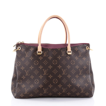 Louis Vuitton Pallas Tote Monogram Canvas Brown 2687102