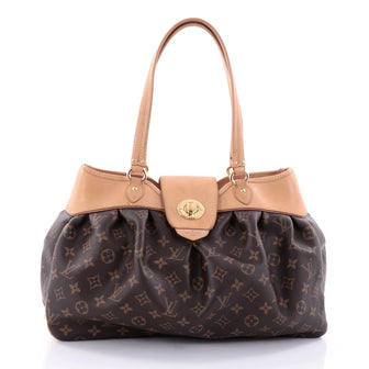 Louis Vuitton Boetie Handbag Monogram Canvas MM Brown 2688301
