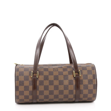 Louis Vuitton Papillon Handbag Damier 26 Brown 2688302