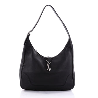Hermes Trim II Handbag Clemence 31 Black 2688702