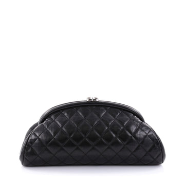 Chanel Timeless Clutch Quilted Lambskin Black 2689301