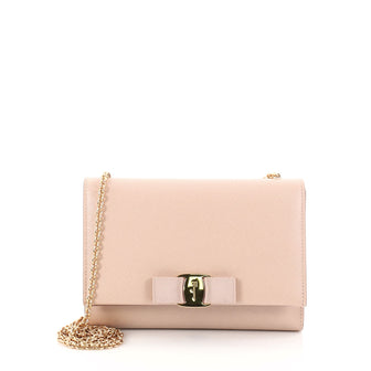 Salvatore Ferragamo Ginny Crossbody Bag Saffiano Leather 2690601
