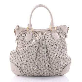 Louis Vuitton Marina Handbag Mini Lin Croisette PM White 2691002