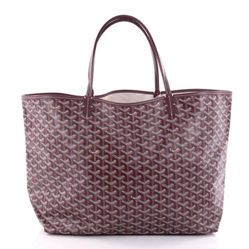 Goyard St. Louis Tote Coated Canvas GM Red 2692904