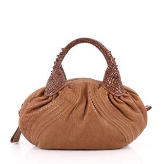 Fendi Spy Bag Leather Brown 2693002