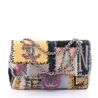 Chanel Classic Single Flap Bag Multicolor Patchwork 2696204