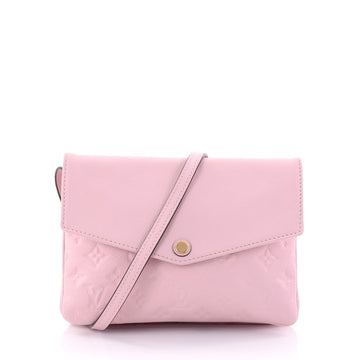 Louis Vuitton Twice Handbag Monogram Empreinte Leather 2696301
