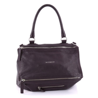 Givenchy Pandora Bag Distressed Leather Medium Purple 2698501