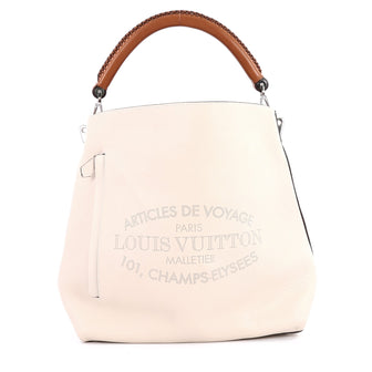 Louis Vuitton Voyage Bagatelle Hobo Leather Neutral 2700402