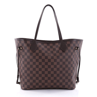 Louis Vuitton Neverfull NM Tote Damier MM Brown 2701401