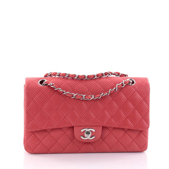 Chanel Classic Single Flap Bag Quilted Perforated 2702401