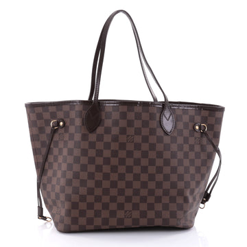 Louis Vuitton Neverfull Tote Damier MM Brown 2703503