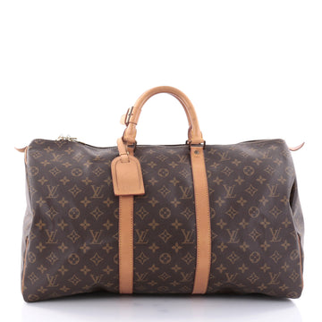 Louis Vuitton Keepall Bag Monogram Canvas 50 Brown 2704003