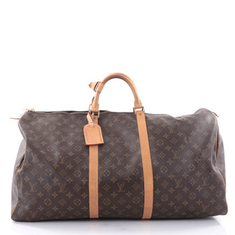Louis Vuitton Keepall Bag Monogram Canvas 60 Brown 2704202