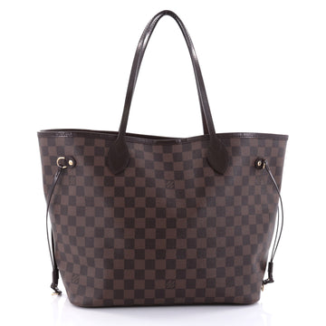 Louis Vuitton Neverfull NM Tote Damier MM Brown 2704401