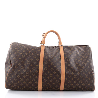 Louis Vuitton Keepall Bag Monogram Canvas 60 Brown 2704403