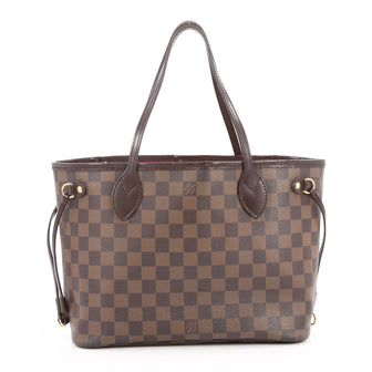 Louis Vuitton Neverfull Tote Damier PM Brown 2704603