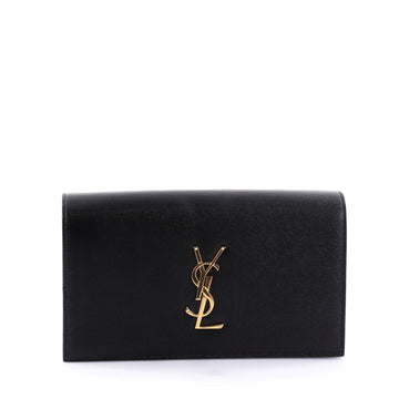 Saint Laurent Classic Monogram Clutch Leather Large 2704901