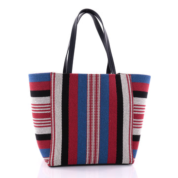 Celine Phantom Cabas Tote Woven Cotton Small Red 2705801