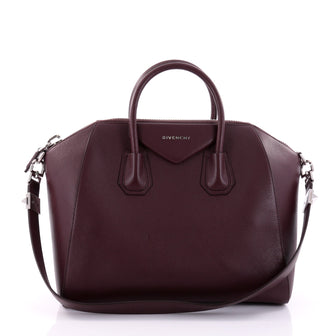 Givenchy Antigona Bag Leather Medium Red 2709201