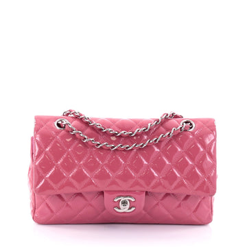 Chanel Classic Double Flap Bag Quilted Patent Medium 2709502