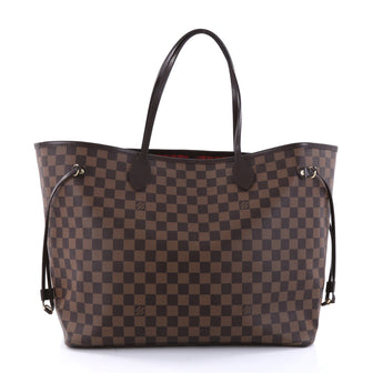 Louis Vuitton Neverfull NM Tote Damier GM Brown 2710201