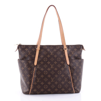 Louis Vuitton Totally Handbag Monogram Canvas MM Brown 2711101