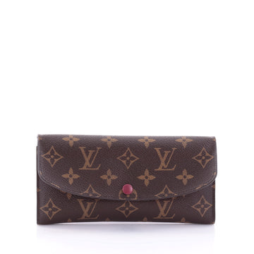 Louis Vuitton Emilie Wallet Monogram Canvas Brown 2714902