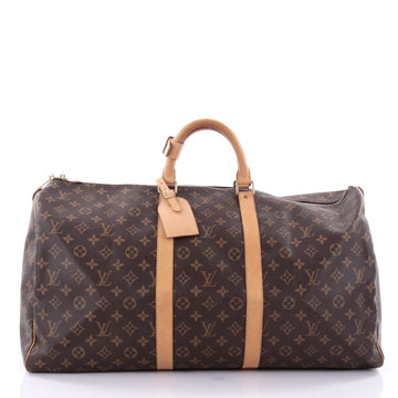 Louis Vuitton Keepall Bag Monogram Canvas 55 Brown 2715002
