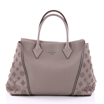 Louis Vuitton W Tote Veau Cachemire Calfskin PM Gray 2715202