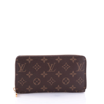 Louis Vuitton Zippy Wallet Monogram Canvas Brown 2715502