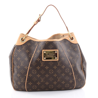 Louis Vuitton Galliera Handbag Monogram Canvas PM Brown 2716501