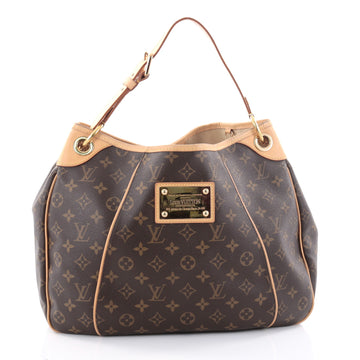 Louis Vuitton Galliera Handbag Monogram Canvas PM Brown 2716501