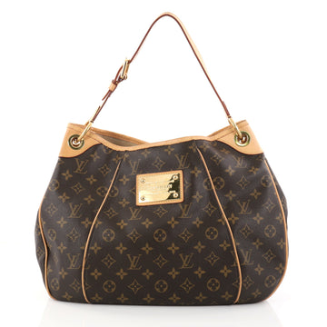 Louis Vuitton Galliera Handbag Monogram Canvas PM Brown 2721101