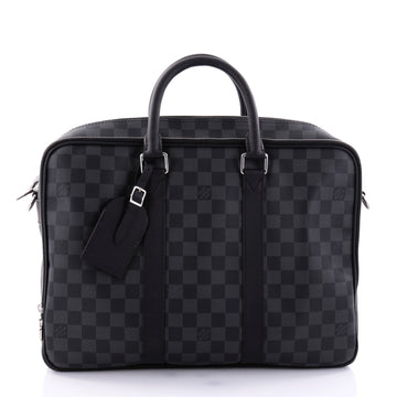 Louis Vuitton Icare Laptop Bag NM Damier Graphite Gray 2724401