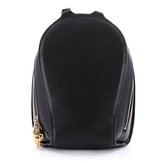 Louis Vuitton Mabillon Backpack Epi Leather Black 2724602