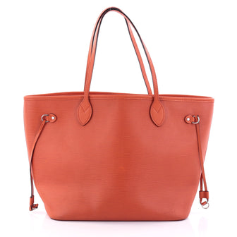 Louis Vuitton Neverfull Tote Epi Leather MM Orange 2725102