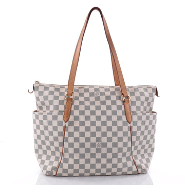 Louis Vuitton Totally Handbag Damier MM White 2725110