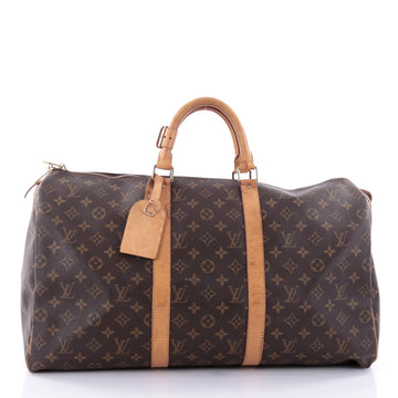 Louis Vuitton Keepall Bag Monogram Canvas 50 Brown 2725114