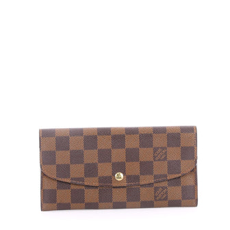 Louis Vuitton Emilie Wallet Damier Brown 2726301