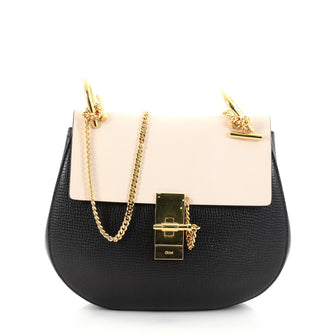 Chloe Drew Crossbody Bag Leather Small Black 2727601