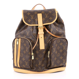Louis Vuitton Bosphore Backpack Monogram Canvas Brown 2728501