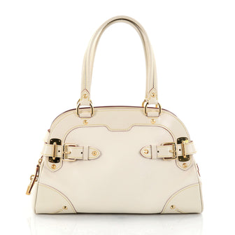 Louis Vuitton Suhali Le Radieux Handbag Leather White 2729502