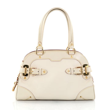 Louis Vuitton Suhali Le Radieux Handbag Leather White 2729502